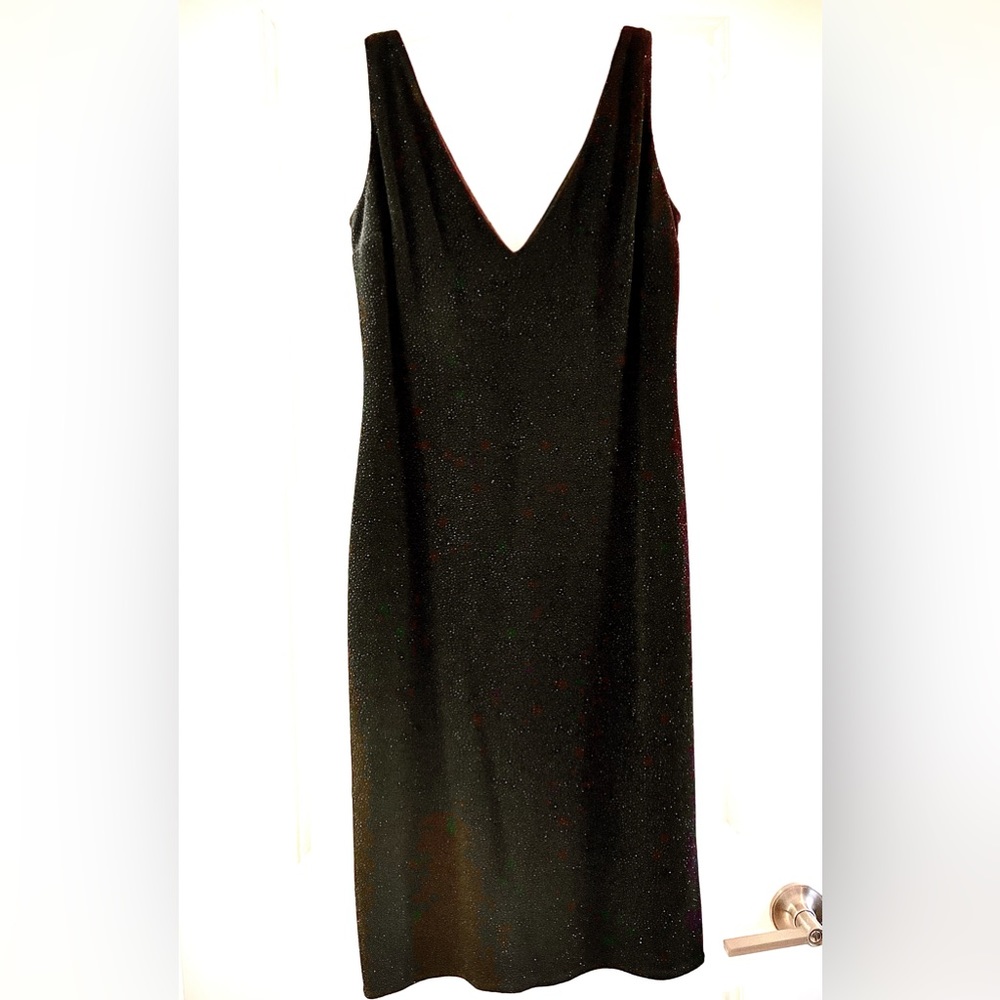 Black cocktail dress